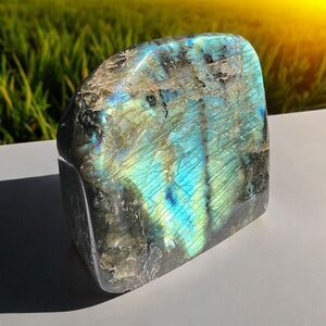 Labradorite Crystal Freeform Meditation Stone Large‎ (#3)